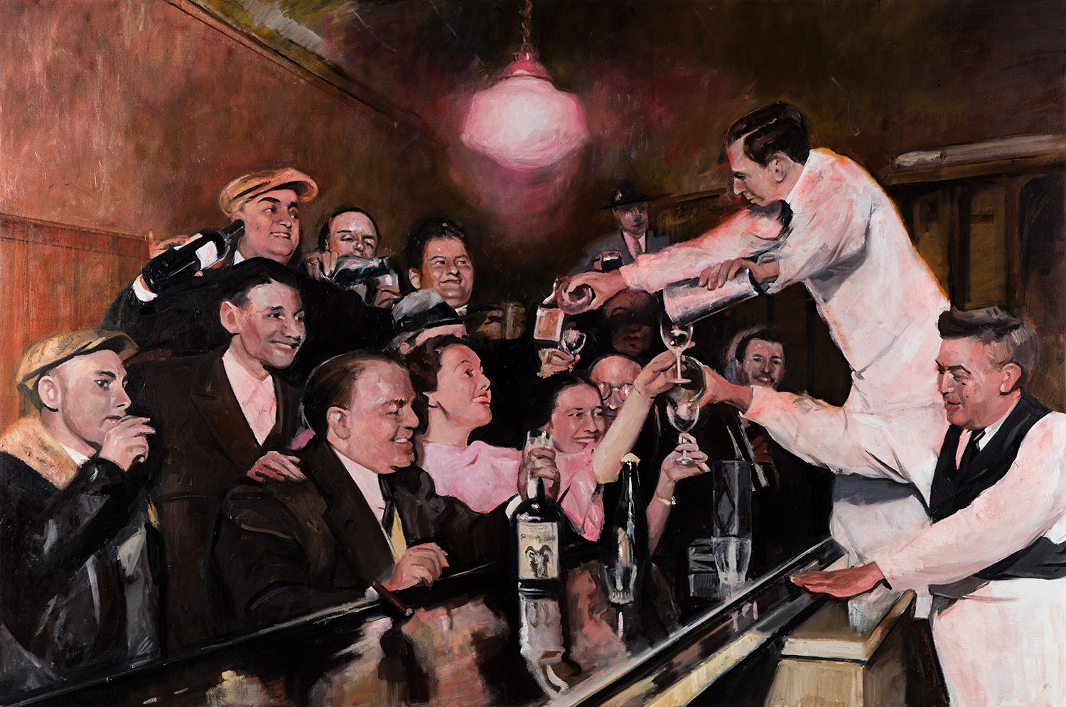 Visiting Sloppy Joe after the lifting of the prohibition